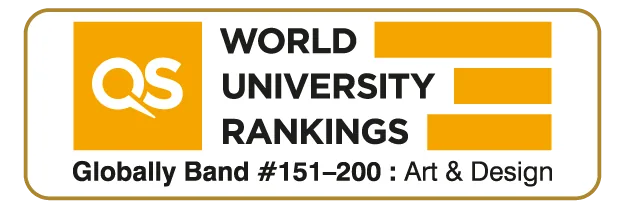 QS World University Rankings - Globally Band #151-200 in Art & Design